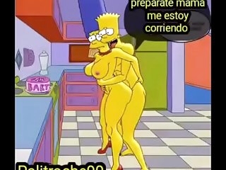 Cojiendo a mamÃ¡ - Marge y Bart los simpson (Audio latino)